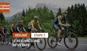 Critérium du Dauphiné 2024 - Résumé de l'Étape 7