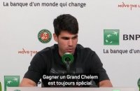 Roland-Garros - Alcaraz : "La victoire en Grand Chelem dont je suis le plus fier"