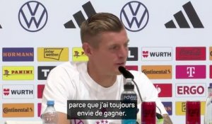 Allemagne - Kroos : "Finir sur une victoire en Ligue des champions et à l'Euro, ce serait un peu trop parfait..."