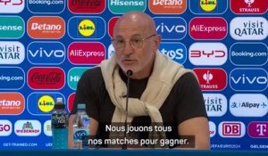 Espagne - Luis de la Fuente : "Nous jouons tous nos matches pour gagner"