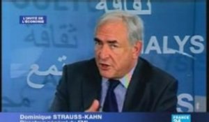 Strauss-Kahn alerte sur une crise inflationniste
