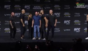UFC 303 - Le face-à-face très respectueux entre Pereira et Prochazka