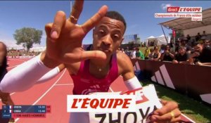 3e titre de champion pour Zhoya - Athlé - Ch France - 110m haies