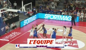le résumé de France - Finlande - Basket (F) - Amical
