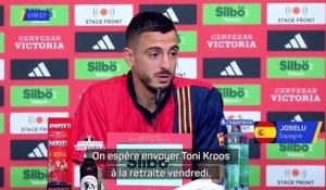 Espagne - Joselu : "On veut envoyer Kroos à la retraite vendredi"