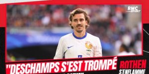Equipe de France : "Deschamps s'est trompé dans la gestion de Griezmann" selon Rothen