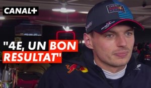 La réaction de Max Verstappen, 4e des qualifications à Silverstone - Formule 1