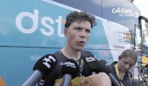 Cyclisme - Tour de France 2024 - Arnaud De Lie : "J'ai failli tomber aussi... je continue à apprendre"