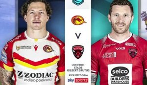 Le replay de Dragons Catalans - Salford Red Devils - Rugby à XIII - Super League