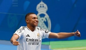 Les premiers pas de Mbappé au Real Madrid