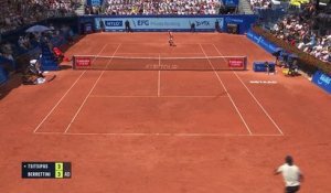 Gstaad - Berrettini s'offre Tsitsipas et rejoint Halys en finale