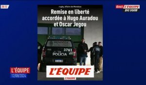 Remise en liberté accordée à Hugo Auradou et Oscar Jegou, - Rugby - Bleus