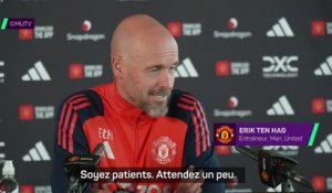 Man. United - ten Hag : "Soyez patients !"