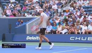 Ugo Carabelli - Fritz - Les temps forts du match - US Open