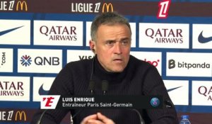 Luis Enrique : « Notre meilleure première mi-temps de la saison » - Foot - Ligue 1 - PSG