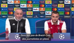 Brest - Roy : “On voit que c’est un match international, il y la chaîne L’Équipe et tout...”