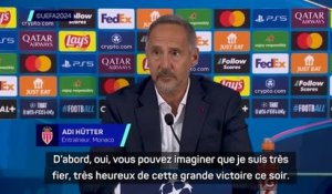 Monaco - Hütter : “Gagner contre Barcelone, l'un des plus grands clubs du monde, nous rend fiers”