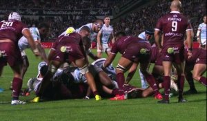 TOP 14 - Essai de Cameron WOKI (R92) – Union Bordeaux-Bègles – Racing 92