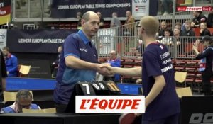 Félix Lebrun fait respecter son statut - Tennis de table - Championnats d'Europe