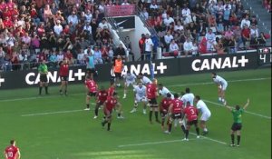 TOP 14 - Essai de Facundo ISA (RCT) - RC Toulon - Montpellier Hérault Rugby