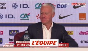 Mbappé encore absent de la liste de Deschamps, Chevalier appelé pour la première fois - Foot - Bleus