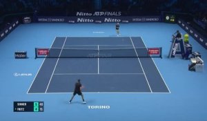 ATP Finals - Jannik Sinner domine Taylor Fritz