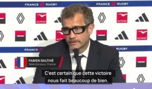 Bleus - Galthié : "Une grande satisfaction"