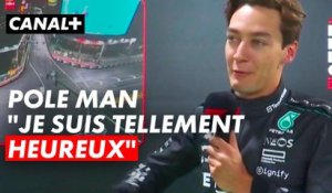 Russell "je suis tellement heureux"