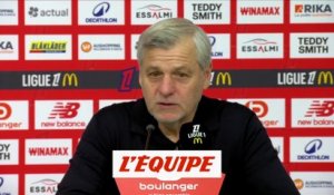 Genesio : « On est solides et réguliers » - Foot - L1 - Lille