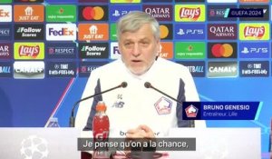 Lille - Genesio : "À chaque match, une remise en question"