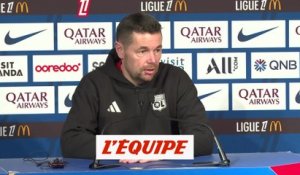 Sage : « On était face à un adversaire de grande qualit? - Foot - L1 - OL