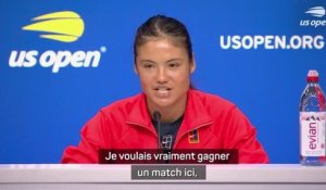 US Open - Raducanu : "C'était dans un coin de ma tête"