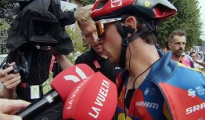 La Vuelta 2025 - Giulio Ciccone : "Nous avons essayé de gagner avec Mads Pedersen... nous sommes déçus."