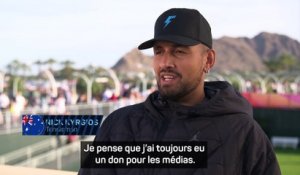 Indian Wells - Kyrgios : “J'aime bien être polémique”