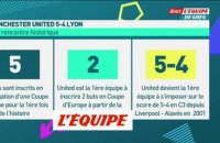 Les chiffres marquants de la défaite de l'OL contre Manchester United - Foot - Ligue Europa