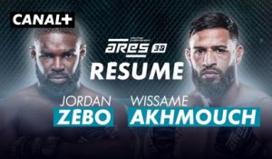 Le résumé du co-main event Jordan ZEBO / Wissame AKHMOUCH - ARES 30