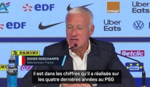 Bleus - Deschamps loue Mbappé : "Toujours très efficace malgré un début compliqué"