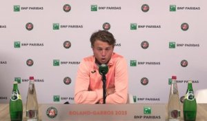 Roland-Garros 2025 - Alexandre Müller : "Jabuk Mensik, ce n'est pas le meilleur tirage"