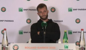 Roland-Garros 2025 - Corentin Moutet, dompté par Novak Djokovic : "J'ai des regrets..."