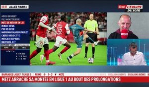 Stéphane Le Mignan (entraîneur de Metz) : «  On va savourer, ça restera gravé dans notre histoire » - Foot - Barrage L1/L2