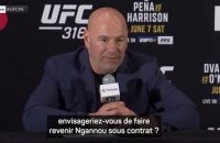 UFC 316 - Dana White ferme la porte à un retour de Ngannou