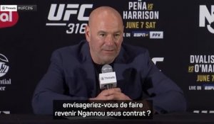 UFC 316 - Dana White ferme la porte à un retour de Ngannou