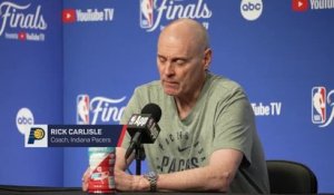 Pacers - Carlisle : "Il faut rester agressifs malgré les pertes de balle"