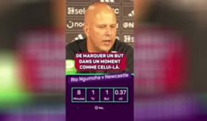 Liverpool - Slot : "Un moment spécial pour Ngumoha"