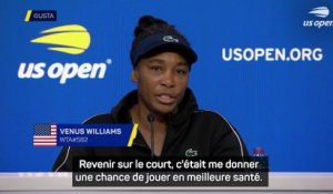 Venus Williams éliminée au premier tour - Tennis - US Open