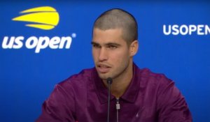 US Open 2025 - Carlos Alcaraz : "En entrant sur le court, j'étais nerveux..."