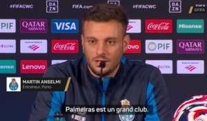 Porto - Anselmi : "Palmeiras, un très grand club"