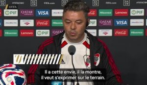 River Plate - Gallardo : "Mastantuono jouera s'il est en forme"