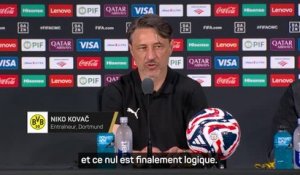 Dortmund -  Niko Kovac après le nul de Dortmund et Fluminense : "Ce point est mérité"