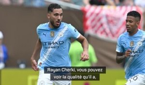 Man. City - Aké déjà séduit par Cherki : "Vous pouvez voir la qualité qu'il a"